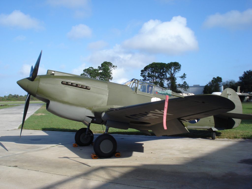 Rare Curtiss P-40: Appraisal Subject